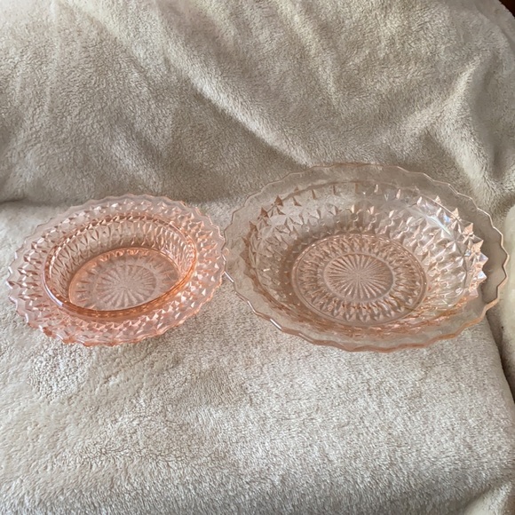 *SOLD*Pink Depression Glass - Picture 2 of 13